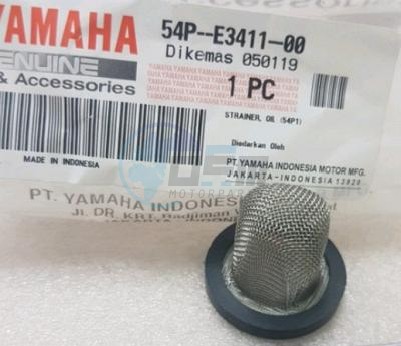 Product image: Yamaha - 54P-E3411-00-00 - STRAINER, OIL  0