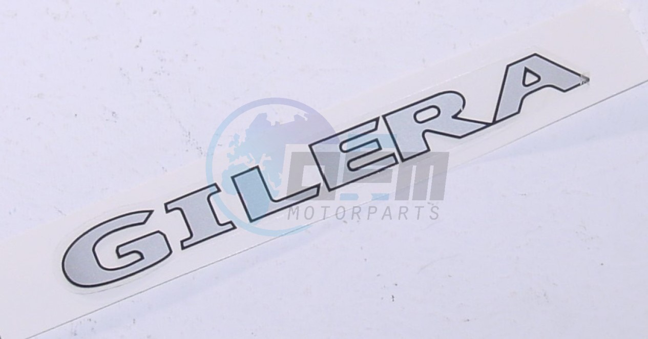 Product image: Gilera - 574699 - STICKER GILERA  0