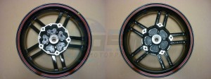 Product image: Sym - 44601-L6D-000-KB - FR. CAST WHEEL COMP(BK-001C+R) 