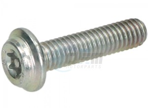 Product image: Piaggio - 830487 - SCREW, ANTITAMPERING 