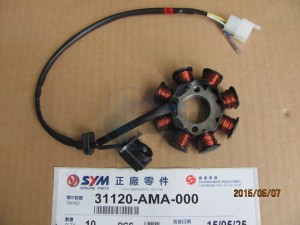 Product image: Sym - 31120-AMA-000 - STATOR COMP 