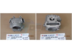 Product image: Sym - 12200-XFA-000 - CYLINDER HEAD NAKED 