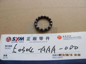 Product image: Sym - 50304-AAA-000 - LOWER STEEL BALLS AND RETAINER ASSY (?6. 