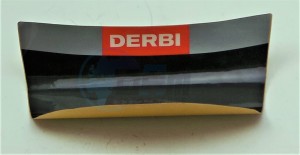 Product image: Derbi - 00H01532321 - FORNT PLATE DECAL 