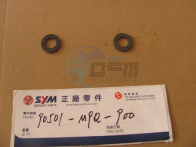 Product image: Sym - 90501-M9Q-900 - WASHER 16MM  0