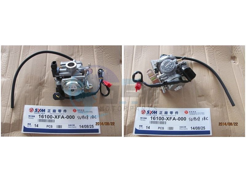 Product image: Sym - 16100-XFA-000 - CARBURATOR  0