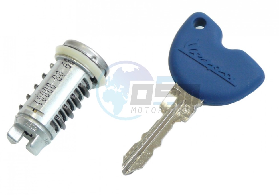 Product image: Piaggio - 573225 - LOCK ASSY ET4  0