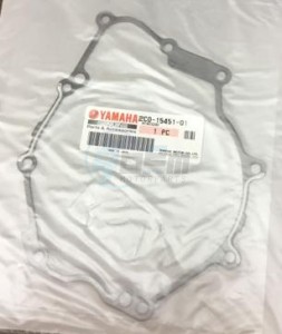 Product image: Yamaha - 2C0154510100 - GASKET, CRANKCASE 