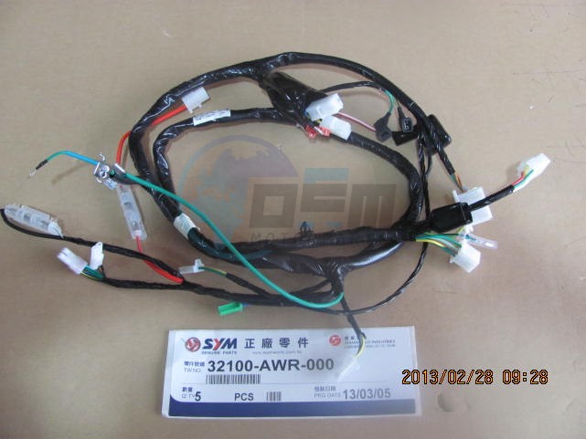Product image: Sym - 32100-AKA-000 - WIRE HARNESS  0