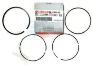 Product image: Yamaha - 1SM116030000 - PISTON RING SET (STD) 