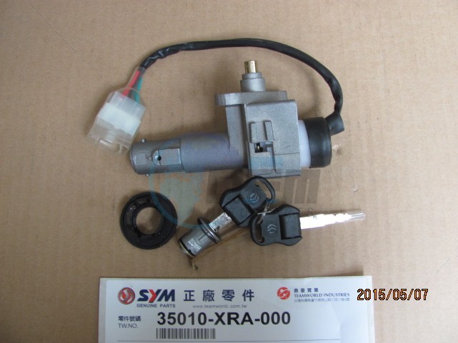 Product image: Sym - 35010-XRA-000 - KEY SET  0