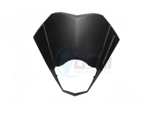 Product image: Rieju - 0/000.620.5312 - PORTAFAROS DELANTERO NEGRO MATE 