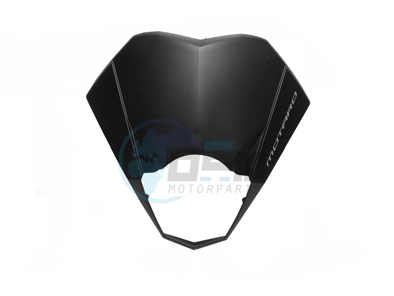 Product image: Rieju - 0/000.620.5312 - PORTAFAROS DELANTERO NEGRO MATE  0