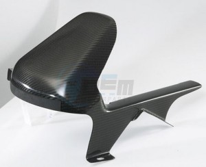 Product image: Suzuki - 990D0-29G80-CRB - CARBON REAR HUGGER R600/750K4-K5 