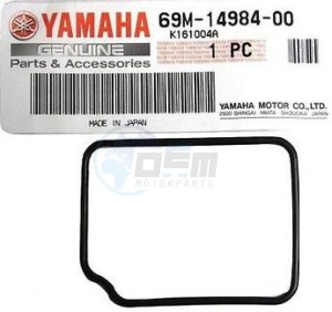 Product image: Yamaha - 69M149840000 - GASKET, FLOAT CHAMBER 