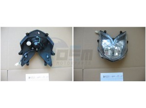 Product image: Sym - 33100-ATA-000 - HEAD LIGHT ASSY 