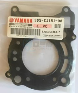 Product image: Yamaha - 5DSE11810000 - GASKET, CYLINDER HEAD 1 