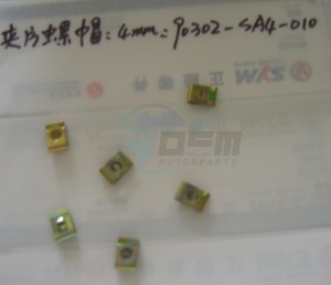 Product image: Sym - 90302-SA4-003 - SPRING NUT 4MM 