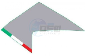 Product image: Aprilia - 860201 - RH DECAL 