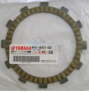 Product image: Yamaha - 4FN163210000 - PLATE, FRICTION 