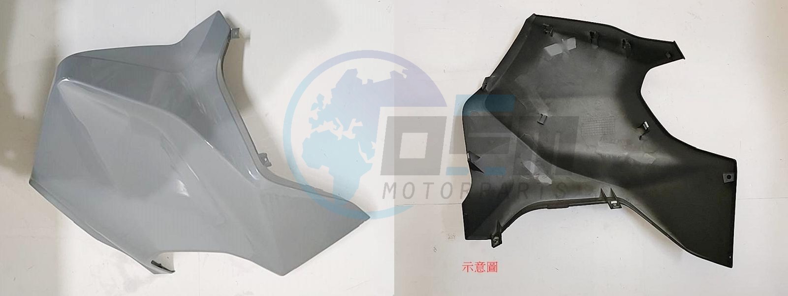 Product image: Sym - 64304-TL1-002-GG - L FR COVER GY-008C  0