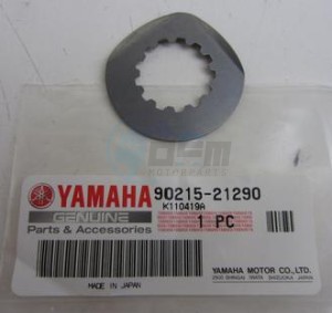 Product image: Yamaha - 902152129000 - WASHER, LOCK  