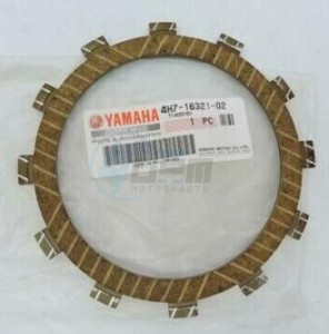 Product image: Yamaha - 4H7163210200 - PLATE, FRICTION 