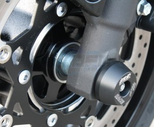 Product image: GSG-Mototechnik - 29-35-290 - Crash protector Front wheel  Suzuki  GSR 750 2011- 
