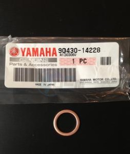 Product image: Yamaha - 904301422800 - GASKET(N261) 