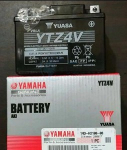 Product image: Yamaha - 14DH21001000 - BATTERY ASSY GS-GTZ4V (WC) 