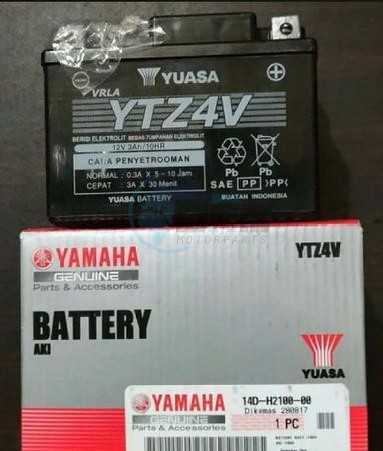 Product image: Yamaha - 14DH21001000 - BATTERY ASSY GS-GTZ4V (WC)  0