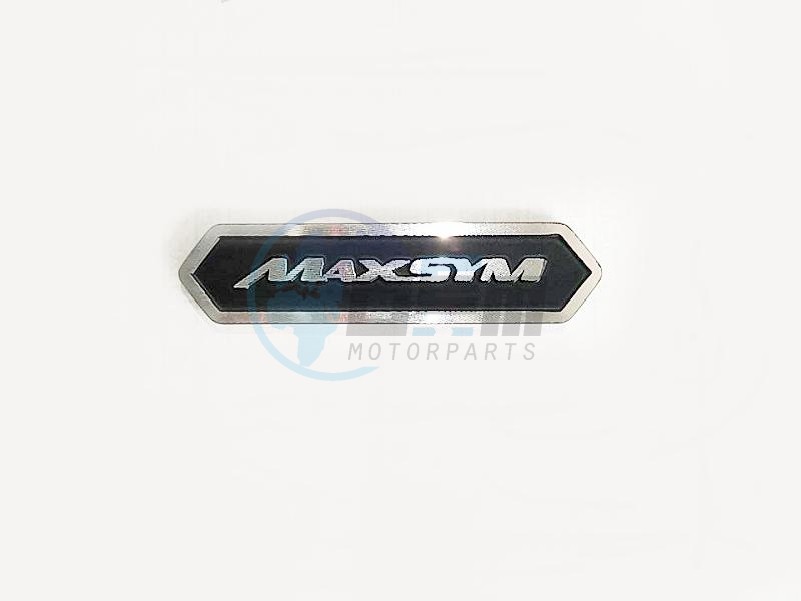 Product image: Sym - 87121-L5B-000 - UPPER HANDLE EMBLEM(MAXSYM)  0