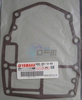 Product image: Yamaha - 6H445113A000 - GASKET, UPPER CASING  0