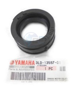 Product image: Yamaha - 3LD135970100 - JOINT, CARBURETOR 3 