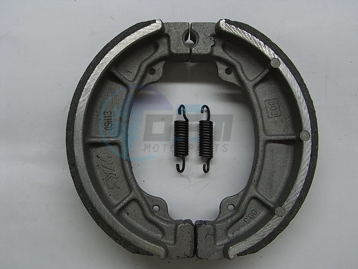 Product image: Sym - 4312A-HEB-000 - RR. BRAKE SHOE ASSY  0