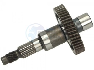 Product image: Aprilia - 8256935 - Steel Axle threaded on both ends 