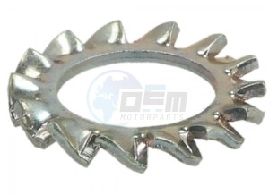 Product image: Piaggio - 012540 - SPRING WASHER WITH EXTERNAL TOOTHING 