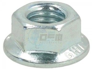 Product image: Piaggio - 411296 - Nut M8x1,25  