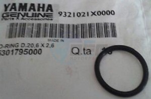 Product image: Yamaha - 9321021X0000 - O-RING 