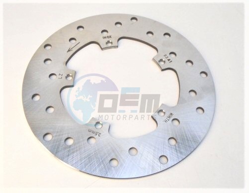 Product image: Gilera - 56395R - Brake disc  0