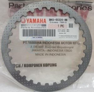 Product image: Yamaha - BK6E63240000 - PLATE, CLUTCH 1 