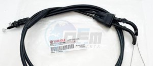 Product image: Yamaha - BW3F63010000 - THROTTLE WIRE ASSY 