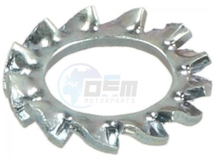 Product image: Vespa - 012533 - Notched washer 6,6x11x0  