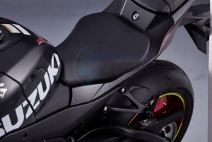 Product image: Suzuki - 990D0-17KRP-CRB - Rear protection film carbon GSX-R1000 