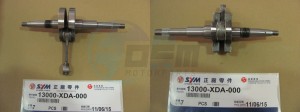 Product image: Sym - 13000-XDA-000 - CRANK SHAFT 