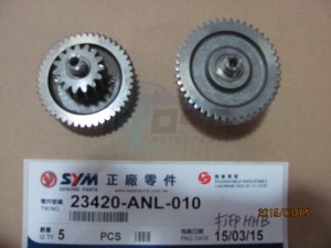 Product image: Sym - 23420-ANL-010 - COUNTER SHAFT COMP. 