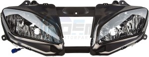 Product image: Yamaha - 13S843030000 - HEADLIGHT UNIT ASSY 