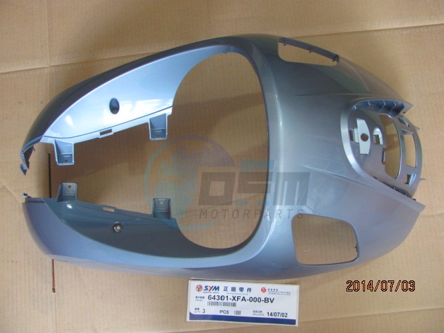 Product image: Sym - 64301-XFA-000-BV - VOOPLAAT BLAUW BU-535S  0