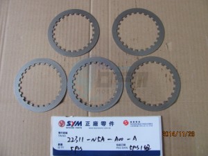 Product image: Sym - 22311-N5A-A00-A - CLUTCH PLATE SET (5 PCS) 