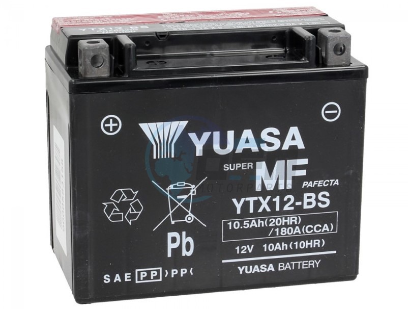 Product image: Gilera - 583158 - Battery (Yuasa) 12V-10Ah  0